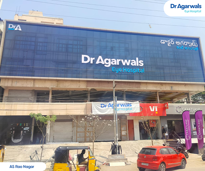 AS Rao Nagar, Telangana 
 - Dr. Agarwal Eye Hospital