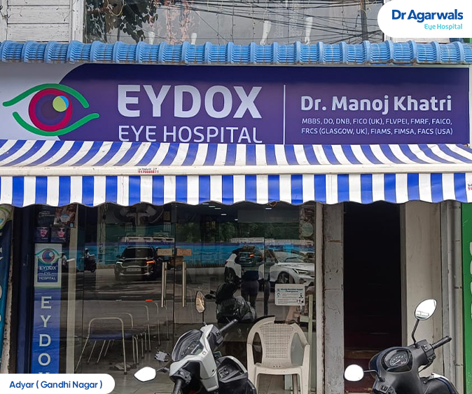 Adyar, (Gandhi Nagar) - Dr. Agarwal Eye Hospital