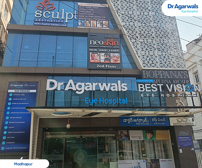 Madhapur, Hyderabad, Telangana - Dr. Agarwal Eye Hospital